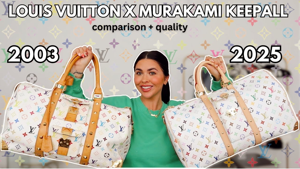 LV 2003 MURAKAMI VS 2025 keepall! Vintage or new?!? Let’s talk…