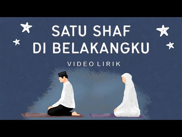 ARVIAN DWI - SATU SHAF DI BELAKANGKU (OFFICIAL LYRIC VIDEO) class=