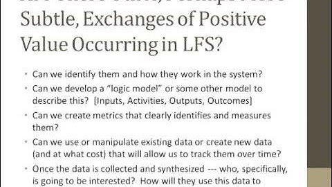 Community and Economic Impact Potential of Local Food Systems