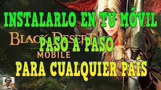 BLACK DESERT MOBILE | INSTALARLO EN TU MÓVIL PASO A PASO screenshot 5
