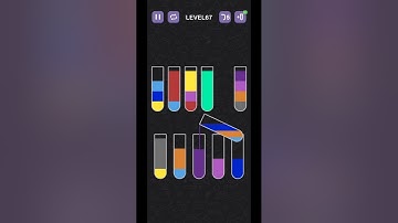 Water sort puzzle   Level 67