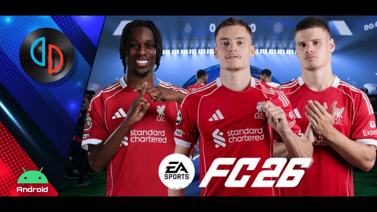 Обновление FIFA 23 для EA FC 26 BETA (полный трансфер 2026) от Yuzu Build NCE для Android