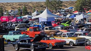 1000s of old cars custom cars classic cars {Goodguys Southwest Fall Nationals 2024 Friday} car show