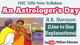 12th English New Syllabus | An Astrologer's Day by R. K. Narayan class 12 in Marathi | screenshot 2