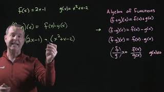 Combining Functions - Subtraction