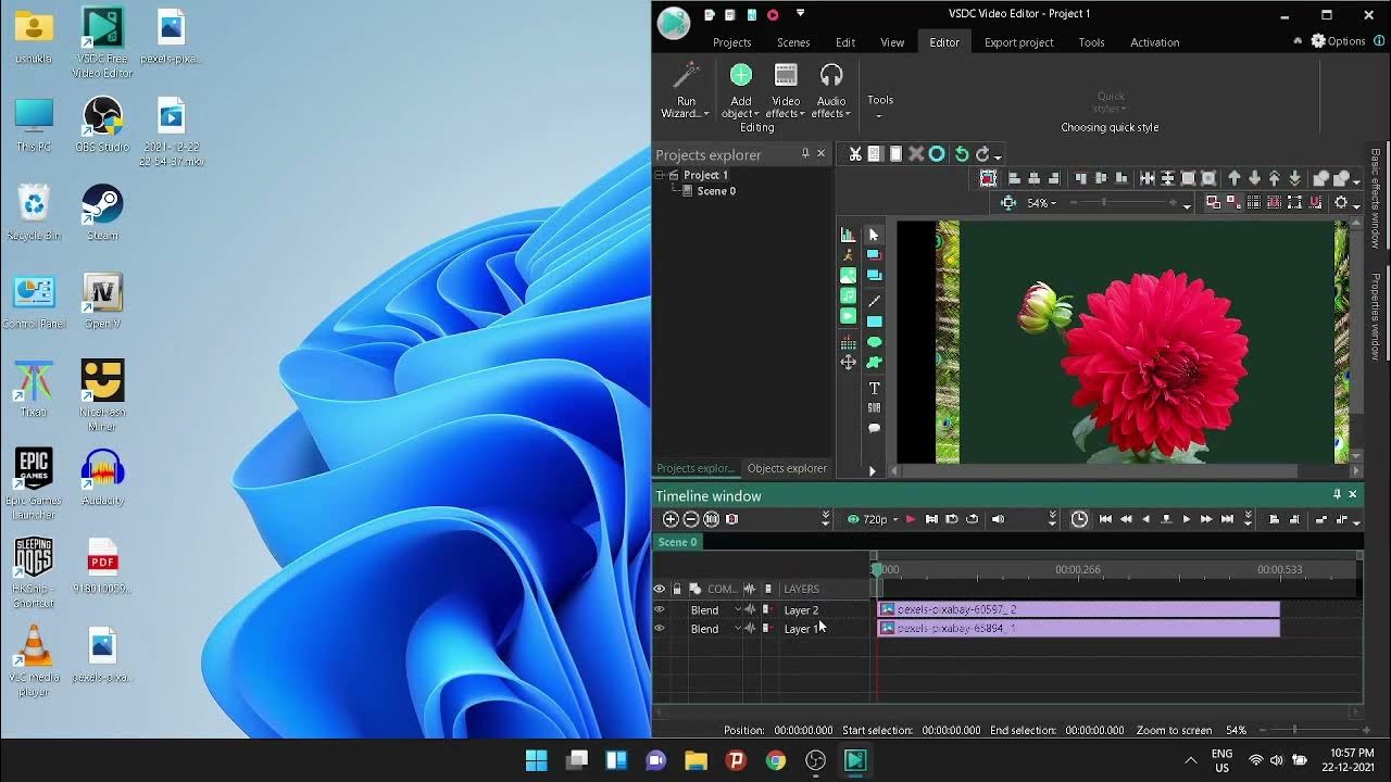 how to add image in timeline in vsdc video editor YouTube