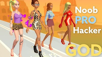 Fashion Battle Dress To Win NOOB VS PRO VS HACKER VS GOD