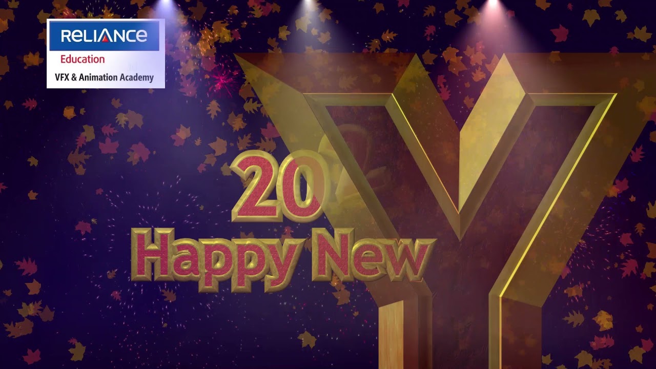 Happy New Year 2022 | 3D Animation | Stage Light |