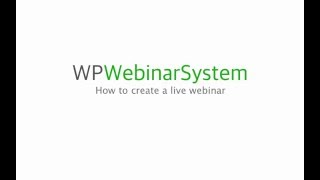 How to create a live webinar in WordPress with WP WebinarSystem Wp Webinarsystem Tutorial Low Latency Streaming With Youtube