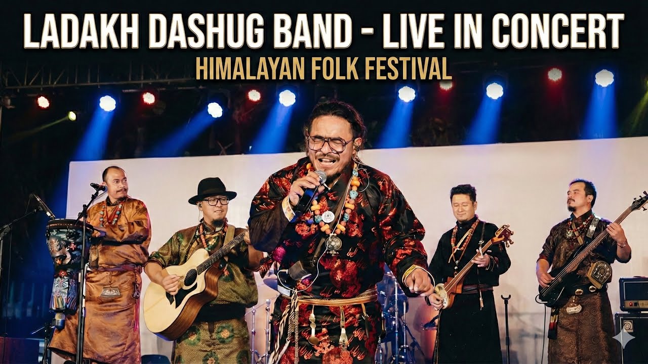 DASHUG BAND LIVE PERFORMANCE 2025 | HIMALAYAN FOLK FESTIVAL | Ladakh Folk Mashup 
