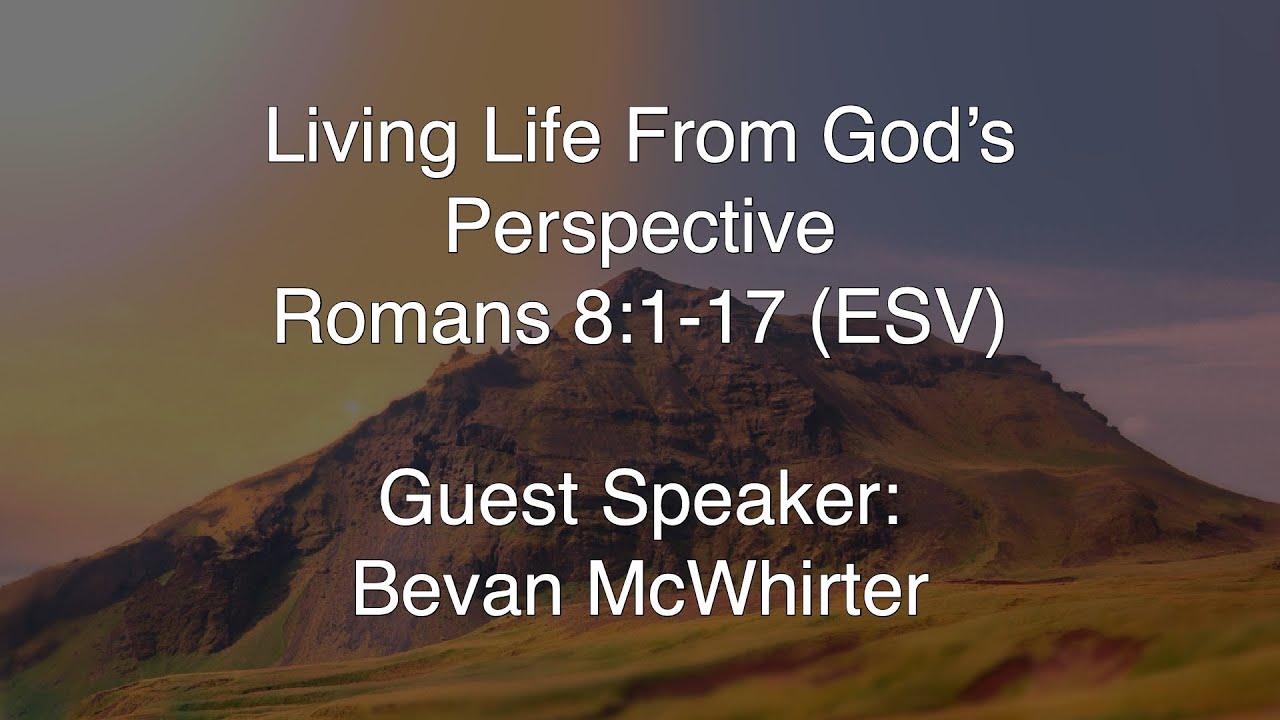 Living Life From God's Perspective