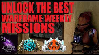 [WARFRAME] How To Unlock "ETA & EDA" The Best Warframe Weekly Missions For Loot