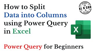 How to split data into columns in Excel using Power Query