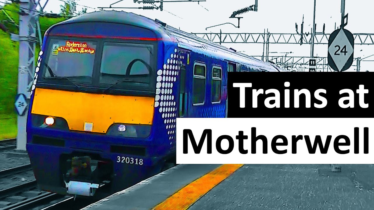 Trains at Motherwell 27/05/2016