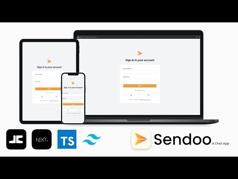 Sendoo Chat App: Users Can Now Log-In & Log-Out (MongoDB, Next Auth & Prisma)