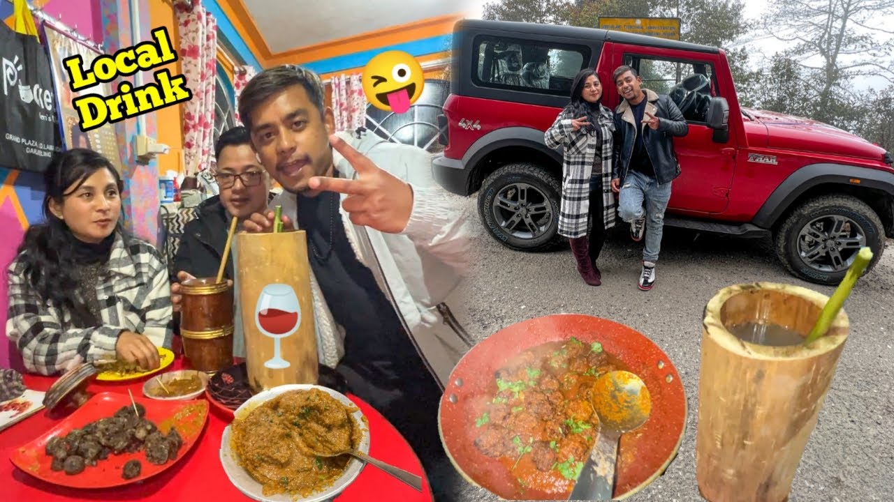 Family Ke Sath Local Drinks Tongba Piya 😍 