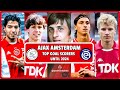 Ajax amsterdam top goal scorers until 2024 gowl football eredivisie