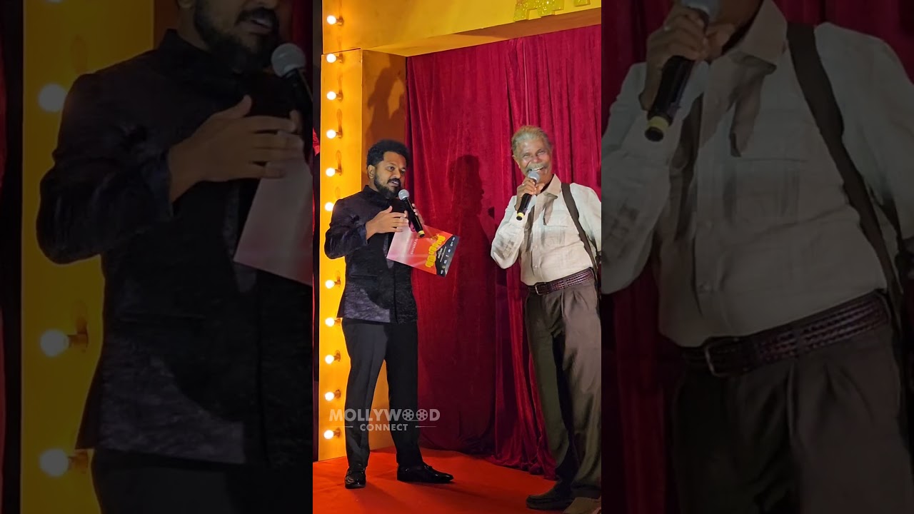 കേരളക്കരയുടെ ആശാൻ മാസ്സ് ലുക്കിൽ എത്തിയപ്പോൾ❤️😍 ASHAN FILIM TRAILER LAUNCH