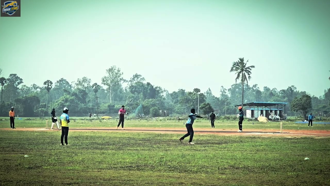 Takkar Titans vs Falcons CC. 1st Half.Practice Match on Dec 20 25. 