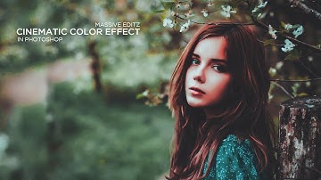 Create a Beautiful COLOR GRADE in Photoshop Using Selective Color By Massive Editz