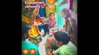 Happy engagement ceremony #pooja#🏵️🏵️😍😍😍 please subscribe for more 🙏🙏🙏