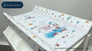 Lucky Baby® Besto Bath Unit Changing Station