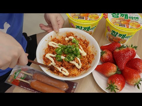 욕심 그득~그득 먹방 Sorry..I&amp;#39;ll eat what I want to eat.. Cinema Mukbang by DoNam