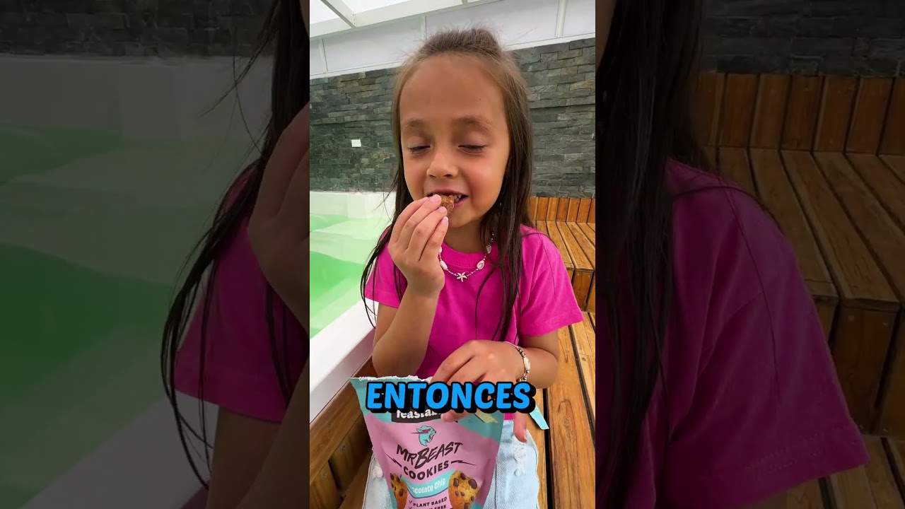 MIS HERMANITAS CALIFICAN PRODUCTOS DE MRBEAST !!