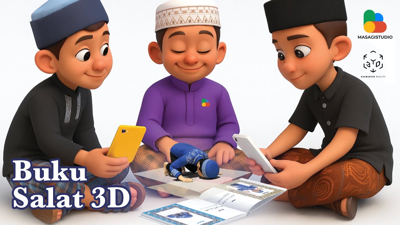 Buku Salat 3D - Inovasi Revolusioner Belajar Salat untuk Anak Zaman Digital