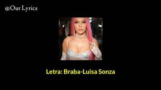 Braba-Luísa Sonza (Letra)