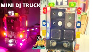 How To Make A Mini DJ With Truck||DJ Pickup||Mini Truck