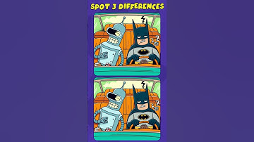 Find the differences: Can You Spot All 3 !? (A Bit Tricky) #shorts #spotthedifference