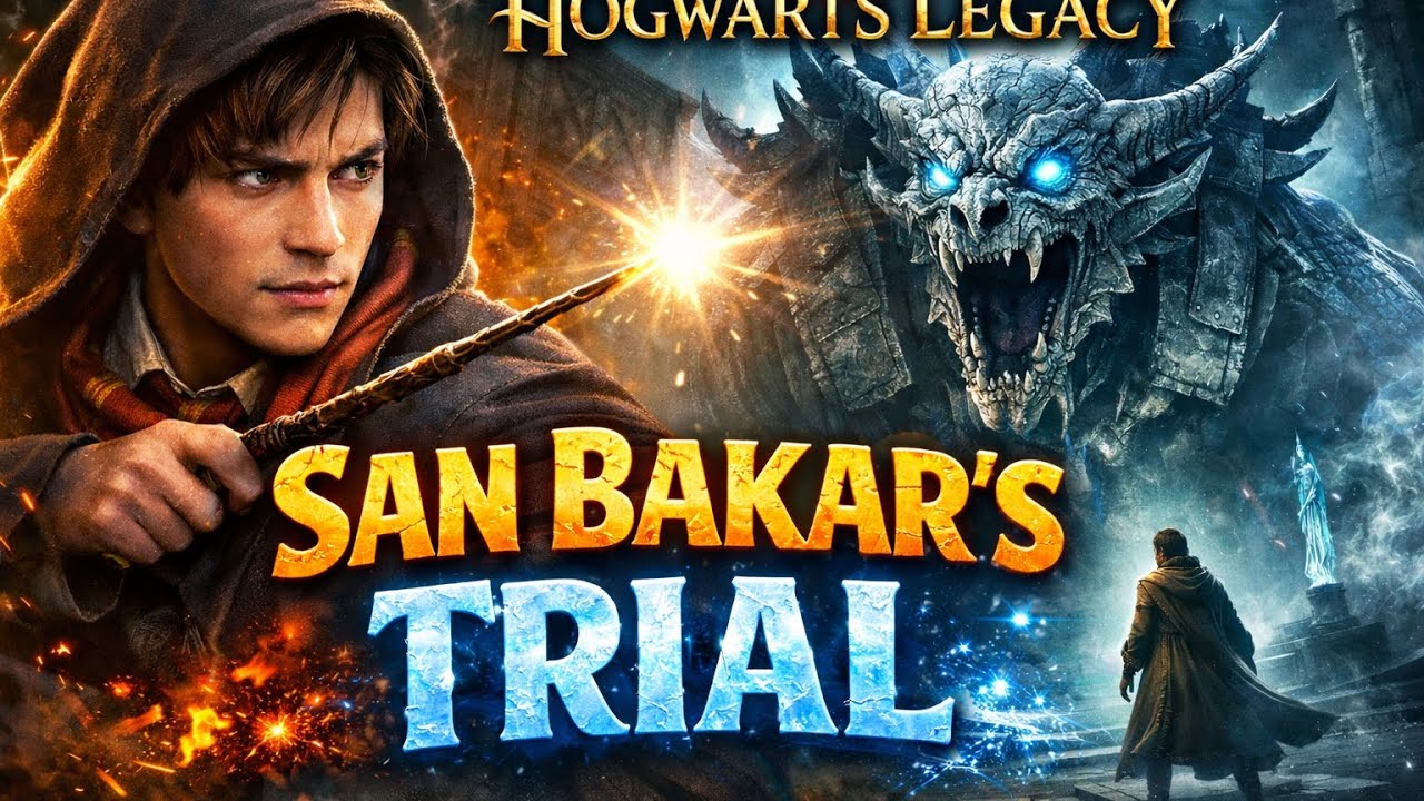 HOGWARTS LEGACY- SAN BAKARS TRIAL FULL WALKTHROUGH 