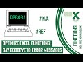 Optimize Excel Functions: Say Goodbye to Error Messages