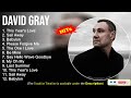 David Gray Greatest Hits ~ This Year's Love, Sail Away, Babylon, Please Forgive Me