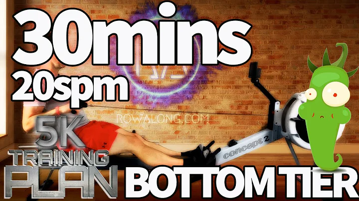 30 Minute Steady-State Rowing Workout | 5K Plan Week 4 Row 2 | RowAlong