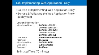 Lab Module 06 - Remote access in Windows Server 2016