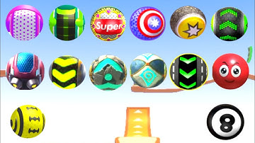 Going Balls VS Action Balls - All Levels Gameplay Android iOS Ep 1