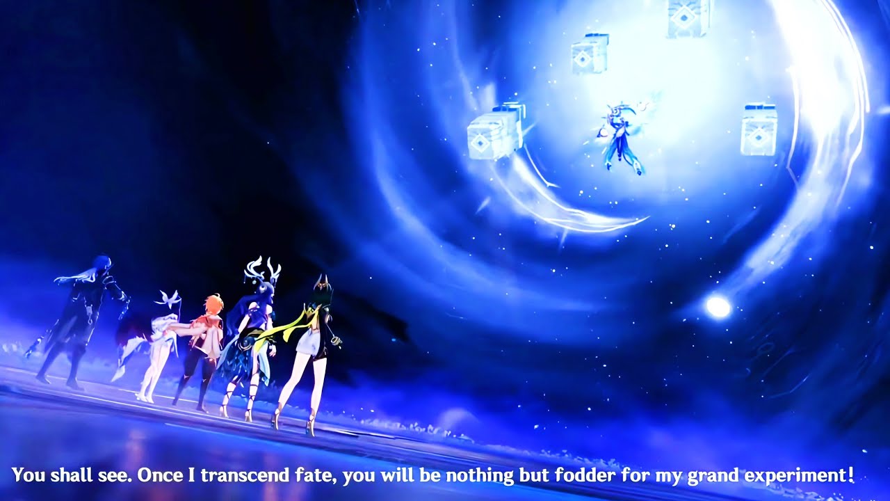 The Doctor Vs The Traveller and friends  | P9 | Genshin Impact | Luna IV | Archon Quest