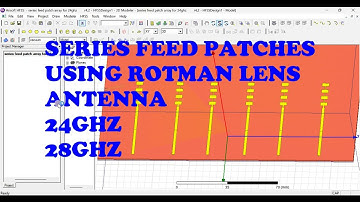 5G 28ghz Antenna Array Fed by a Microstrip Rotman Lens in hfss