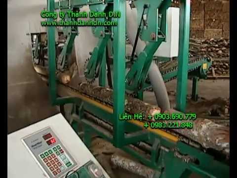 Video máy chế biến gỗ- Dây chuyền xẻ gỗ tròn 60 m3/giờ - Gỗ... - youtube
