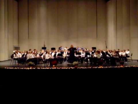 Murray Middle School Falcon Band - 6th Grade Winter Concert 08