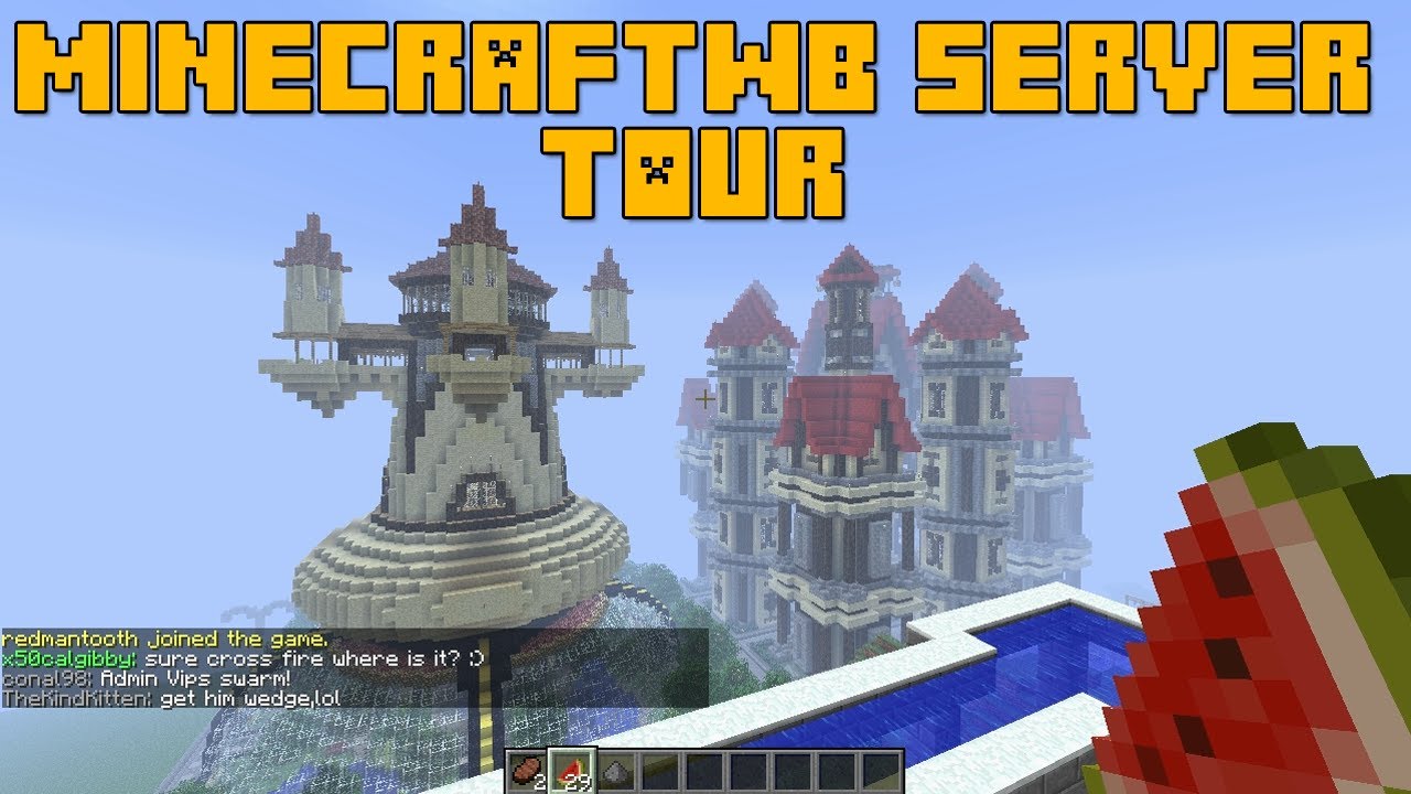 PT04 (FIXED) Minecraftwb Server Tour  w/ MrsLuclin Welshpixie & Vancecrafter