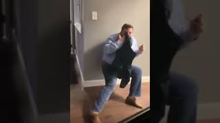 When you work in an old funeral home and decide to scare your co- workers 💀