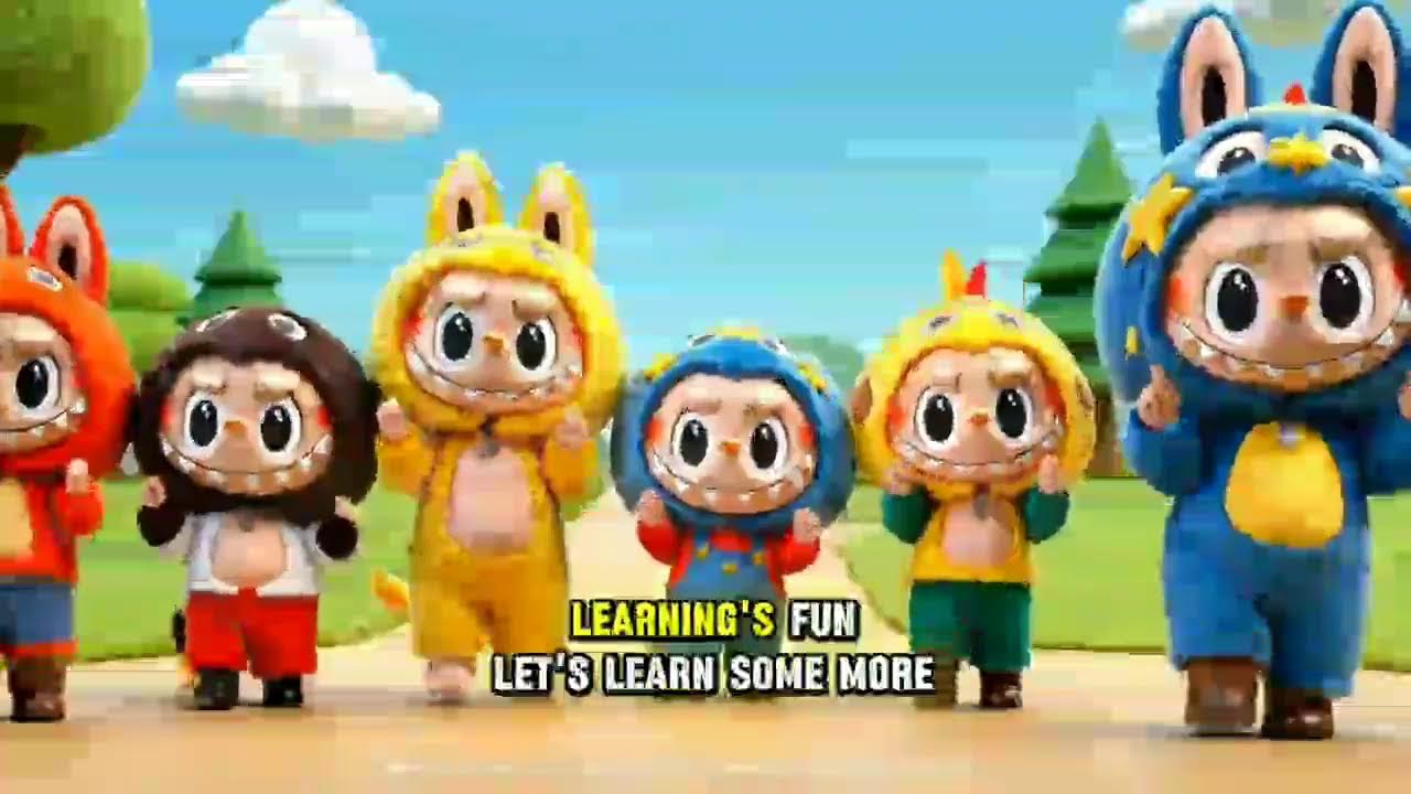 Learns to Count with Labubu - YouTube