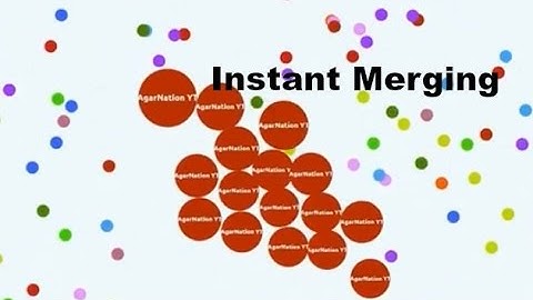 Instant Merging- Private Server Agar.io Gameplay