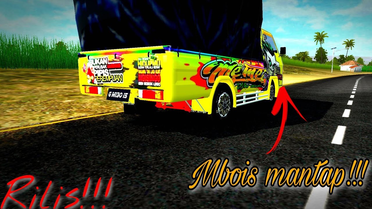 SHARE MOD DAN LIVERY TRUCK L300 TERBARU MOD BUSSID