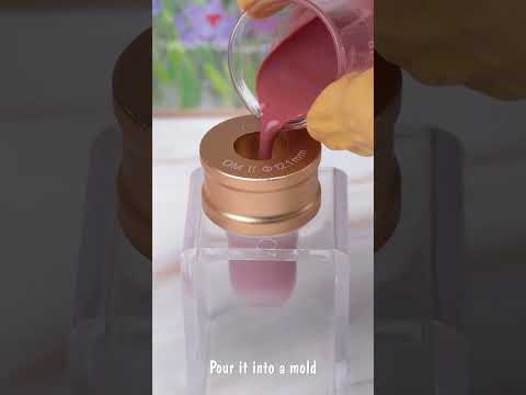 Mixing Old Lipsticks to Create the Perfect Color! 🎨💄 #Shorts #DIY #ASMR #Satisfying