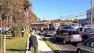 MVA Car Accident Car Vs School Bus, Driver of Car Died