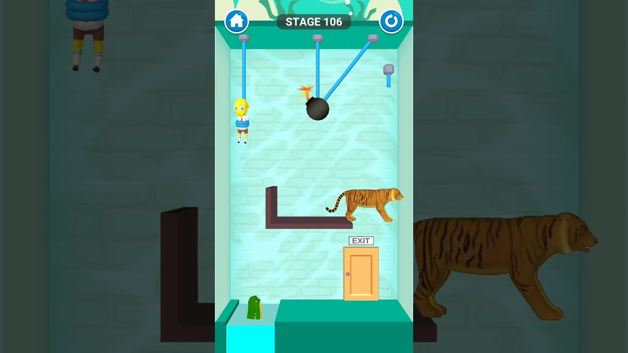 Rescue cut||stage 106||how to complete???